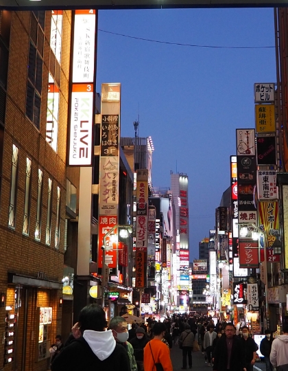 Kabukicho gilt als das beste Vergnügungsviertel im Osten