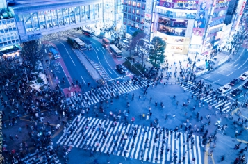 L'intersection de Shibuya